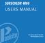 SURECHLOR 4000 USERS MANUAL. Your Handy Guide To Your New Pool Management System