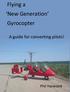Flying a New Generation Gyrocopter