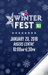 JANUARY 20, 2018 ROGERS CENTRE. 10:00am-6:30pm