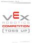 VEX Robotics Competition Toss Up