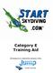 Category E Training Aid. All training to be conducted by instructors of the: