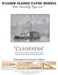 Cleopatra British Obelisk Transport Barge. Kartonbau.de Exclusive Edition
