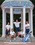 MEN S GOLF. Senior Keagan Cummings and returning starters Henry Do, Carter Jenkins, Ben Griffin and William Register at UNC s Old Well