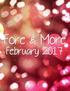 Fore & More February 2017