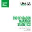 END OF SEASON MANAGER STATISTICS