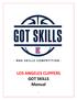 LOS ANGELES CLIPPERS GOT SKILLS Manual