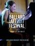 BALLARD JAZZ2017 FESTIVAL