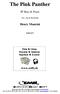The Pink Panther. Arr.: Scott Richards. Henry Mancini EMR 927V. Print & Listen Drucken & Anhören Imprimer & Ecouter.