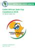 Cadet African Judo Cup Casablanca IJF World Cadet Tour