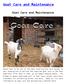 Goat Care and Maintenance Goat Care and Maintenance