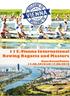 115th Vienna International Rowing Regatta & International Masters Meeting. June 15 to June 17, 2018