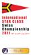 Notice of Race International Star Class Swiss Championship 2011