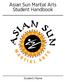 Welcome to Asian Sun Martial Arts