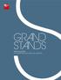 GrAnD StAnDS EVENT SOLUTIONS TO COMFORTABLY WELCOME YOUR AUDIENCE
