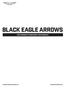 BLACK EAGLE ARROWS 2016 ARROWS TOURNAMENT CONTINGENCY