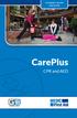 STUDENT BOOK PREVIEW STUDENT BOOK. CarePlus. CPR and AED