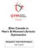 Elite Canada in Men s & Women s Artistic Gymnastics