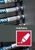 paint markers A Diagraph Marker For Every Task What are your needs? We have a marker for that. GP-X: Classic, Grizzly, Spike & 2018P