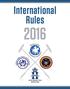 International Rules 2016