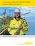 Level and pressure instrumentation for the offshore industry