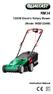 RM W Electric Rotary Mower. (Model: MEB1234M) Instruction Manual