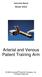 Arterial and Venous Patient Training Arm