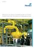PROCESS SCREW COMPRESSOR SYSTEMS THE RIGHT CHOICE TODAY: FOR COMPLETE GAS COMPRESSION SOLUTIONS