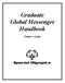Graduate Global Messenger Handbook. Trainer s Guide