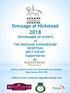 Dressage at Hickstead 2018 PROGRAMME OF EVENTS At THE DRESSAGE SHOWGROUND HICKSTEAD WEST SUSSEX Supported by