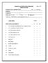 FACILITY ACCREDITATION CHECKLIST Dec / 1 / 03 APPRENTICESHIP. Rating Code: Y = Yes * N = No * R = Required * AUDIT AREA: DATE: / /