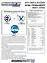 2014 MEN S SOCCER NCAA TOURNAMENT MEDIA NOTES