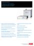 EasyLine EL3000 Series Continuous Gas Analyzers Models EL3020, EL3040