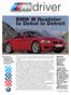 BMW M Roadster to Debut in Detroit