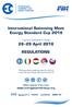 International Swimming Meet Energy Standard Cup 2018 REGULATIONS