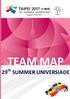 TEAM MAP. 29 th SUMMER UNIVERSIADE