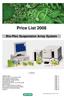 Price List 2008 Bio-Plex Suspension Array System