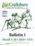 Ski Orienteering World Cup Round 3 World Masters Ski Orienteering Championships. Bulletin 1. March USA.