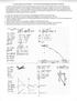 Los Altos High School Physics -Two Dimensional Kinematics Workbook Problems