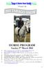 HORSE PROGRAM Sunday 2 nd March 2014