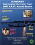 ALABAMA S Bass Anglers Information Team 2007 B.A.I.T. Annual Report