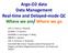 Argo-O2 data Data Management Real-time and Delayed-mode QC Where we are/ Where we go