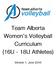 Abstract...6 Team Alberta Women s Volleyball Serving Curriculum - 16U-18U...7 Introduction:...7 Pre-Serve Routine:...7 Standing Float Serve: Foo