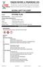 MATERIAL SAFETY DATA SHEET 1. IDENTIFICATION ETCHING FLUID
