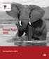 Annual Report 2016 Ensuring justice for wildlife