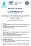 NOTICE OF RACE. 470 CLASS MASTER S CUP 29 July - 3 AUGUST 2018