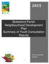 Bottesford Parish Neighbourhood Development Plan Summary of Youth Consultation Results