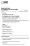 Safety Data Sheet ULTRAMID A3L HP UN POLYAMIDE Revision date : 2015/04/16 Page: 1/9