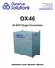 OX SCFH Oxygen Concentrator. Installation and Operation Manual