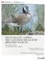 PROPOSALS TO AMEND THE CANADIAN MIGRATORY BIRDS REGULATIONS