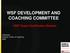 WSF DEVELOPMENT AND COACHING COMMITTEE